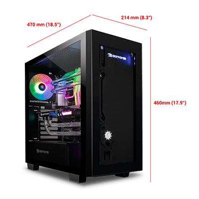 Periphio Citadel | Powered by the GeForce RTX 3060 Ti | Prebuilt Mid-Range  VR Ready Gaming PC | Fortress Series (New)